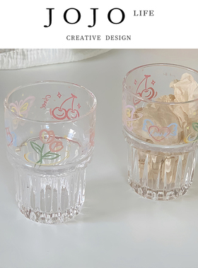 JOJO'S L. PD.Sprouts.冷萃冰拿铁咖啡杯玻璃杯情侣杯 | 豆芽