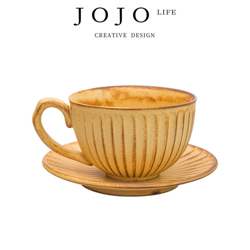 JOJO'SL.PD陶瓷粗陶咖啡杯套装