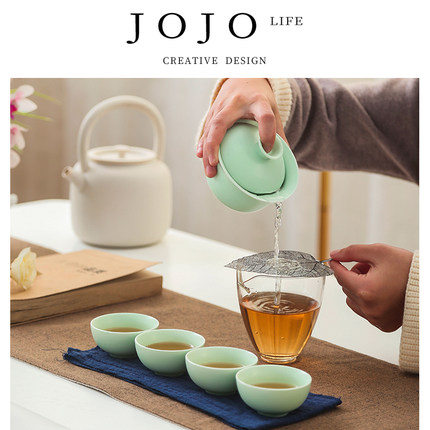 JOJO'S L. PD·Name·茶具盖碗便携旅行陶瓷功夫套装简约 | 之名