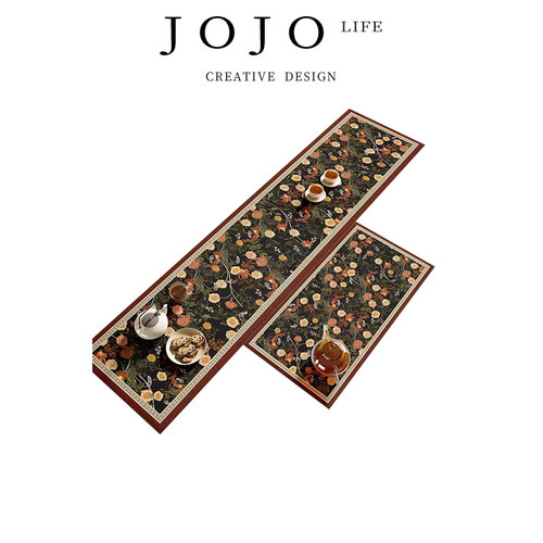 JOJO'SLIFEPD美式桌旗茶席茶室