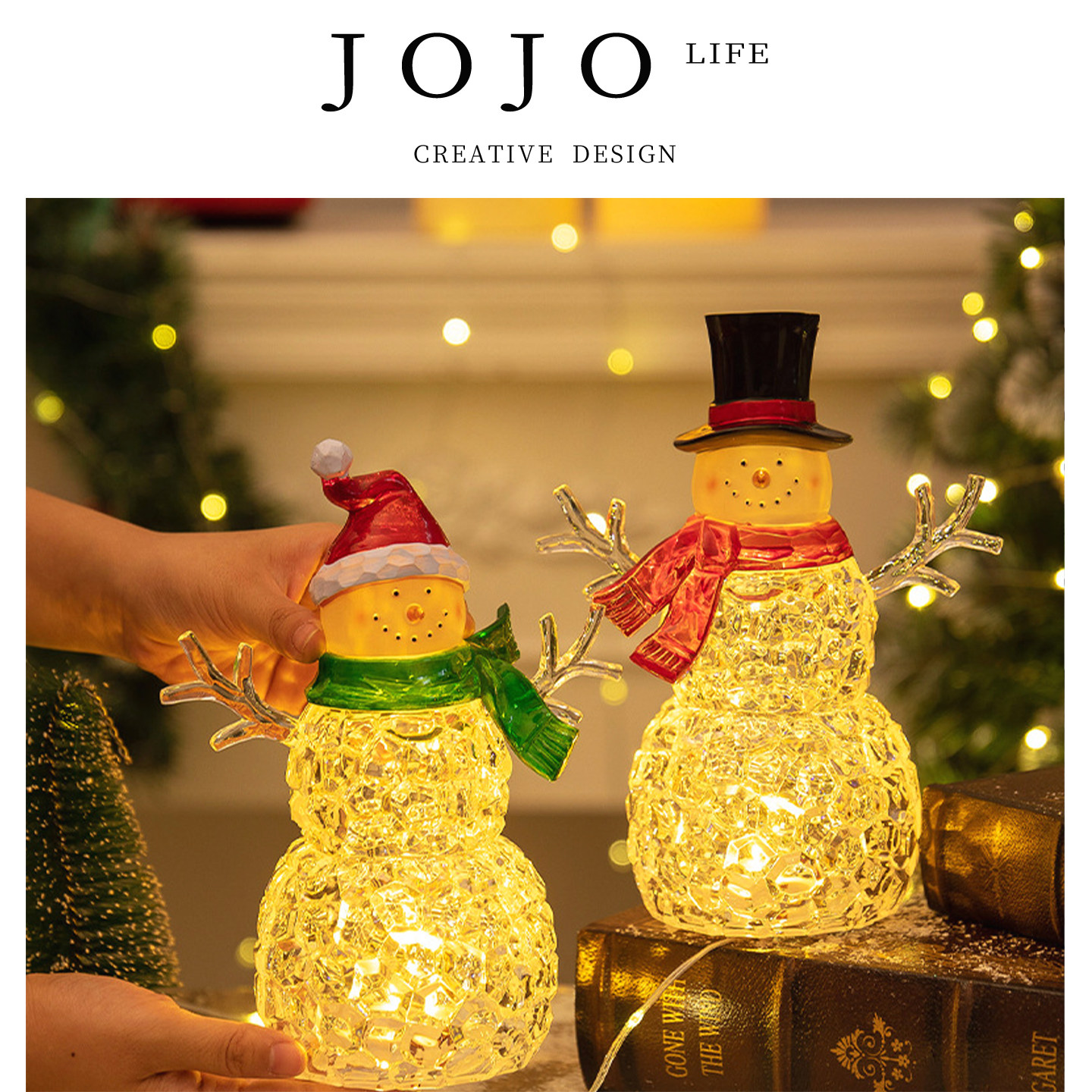 JOJO'SL.PD.雪人小夜灯