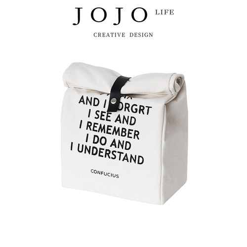 JOJO'SL.PD饭袋子保冷便当包