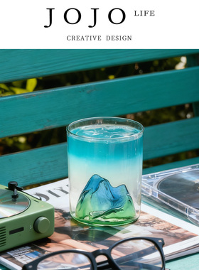 JOJO'S L. PD·Embark·杯具玻璃杯家用彩色观山耐热酒杯子| 冰山