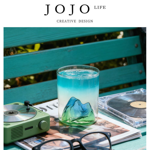 JOJO'S L. PD·Embark·杯具玻璃杯家用彩色观山耐热酒杯子| 冰山