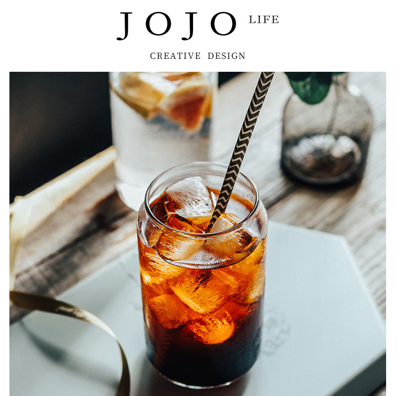 JOJO'S L. PD·Clothes·杯具玻璃杯家用餐厅饮料透明简约 | 麻衣