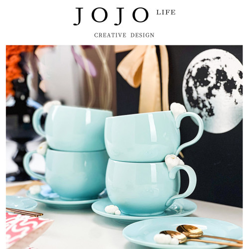 JOJO'SLIFEPD情侣对杯蒂芙尼蓝