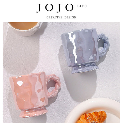 JOJO'SL.PD家用大容瓷马克杯