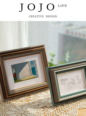 JOJO'S L. PD.Gatha.摆台式小相框挂墙复古画框摆台装饰丨伽萨