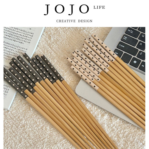 JOJO'SLIFEPD家用竹制筷子高档