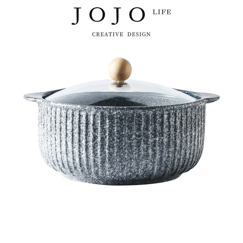 JOJO'SL.PD带盖陶瓷双耳泡面碗