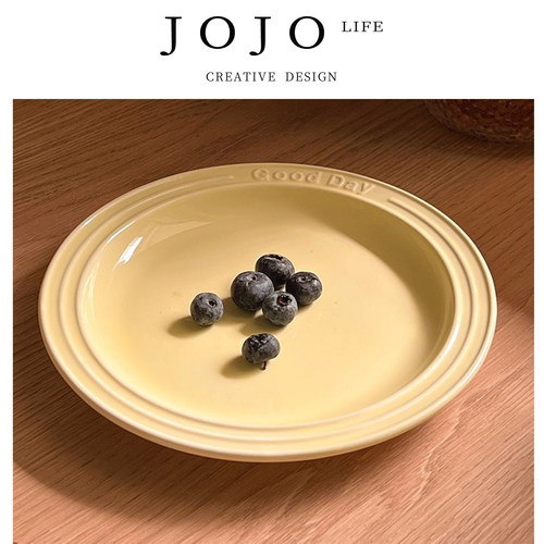 JOJO'SLIFEPDins风陶瓷盘子