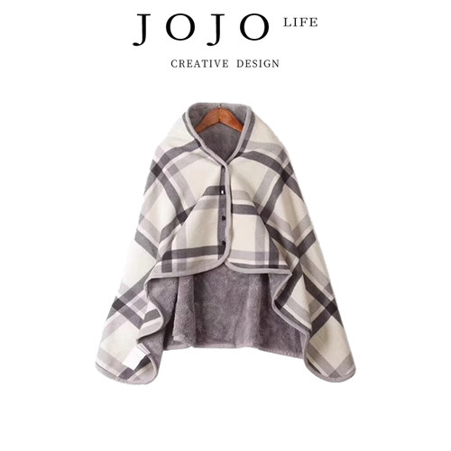 JOJO'SL.PD加厚盖腿可穿披风