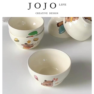 PD.cloak.可爱卡皮巴拉米饭碗ins高颜值卡通儿童 斗篷 JOJO