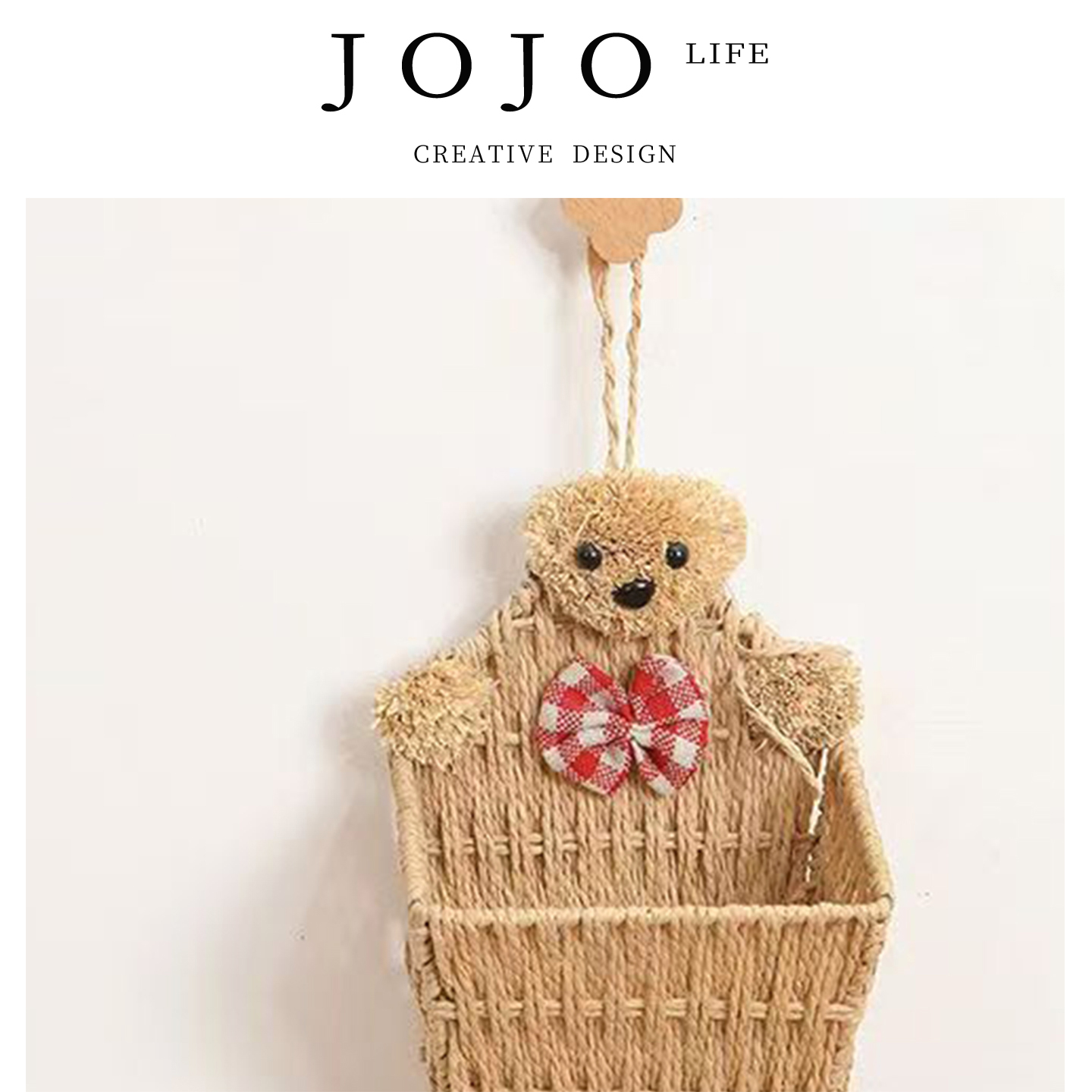 JOJO'SLIFEPD实木星星装饰挂钩