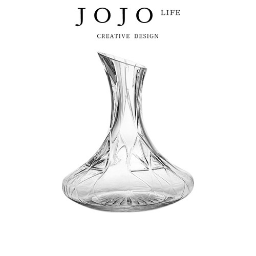 JOJO'SL.PD酒具家用刻花醒酒器