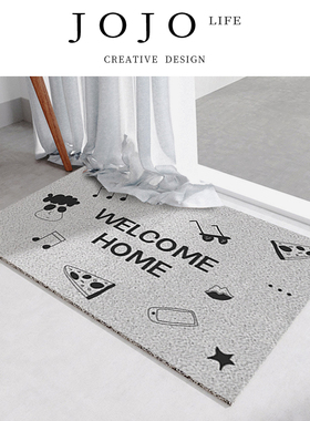 JOJO'S L. PD.Glenn.入户门垫室内外防滑可裁剪丝圈地垫丨格伦