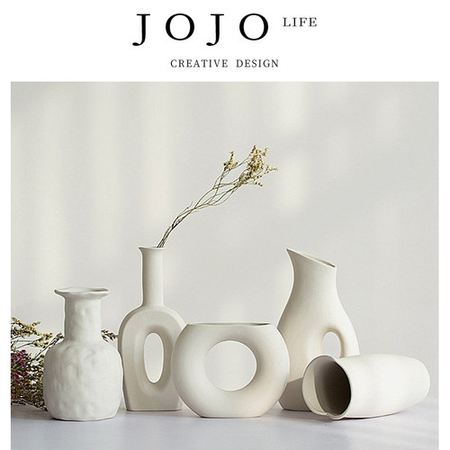 JOJO'SL.PD家用客厅陶瓷花瓶