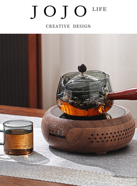 JOJO'S L. PD·Projection·壶具旋转逍遥壶侧把茶壶玻璃 | 转映