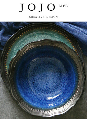 JOJO'S L. PD.Pinchin.欧美客欧式陶瓷异形盘西餐牛排盘子 | 萍钦