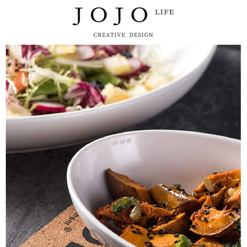 JOJO'SLIFEPD陶瓷餐具家用深盘