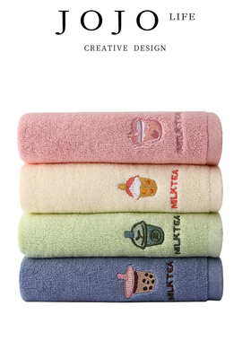 JOJO'S L. PD.aloud.毛巾纯棉洗脸家用女全棉吸水不易掉毛 | 念疾