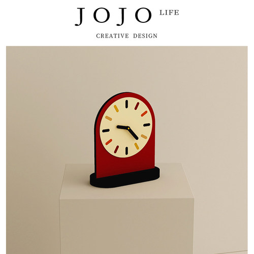 JOJO'SL.PD钟表台式现代极简