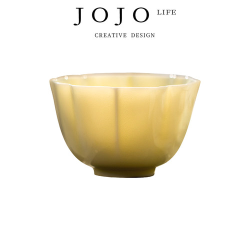 JOJO'SLIFEPD品茗杯手工米黄