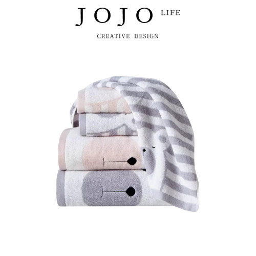 JOJO'SL.PD家用纯棉吸水大毛巾