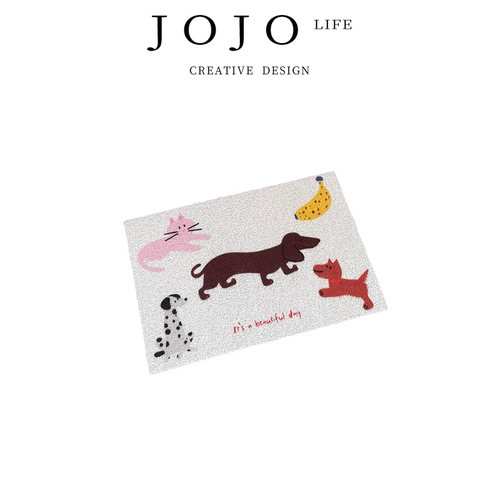 JOJO'SLIFEPD地垫玄关除尘脚垫