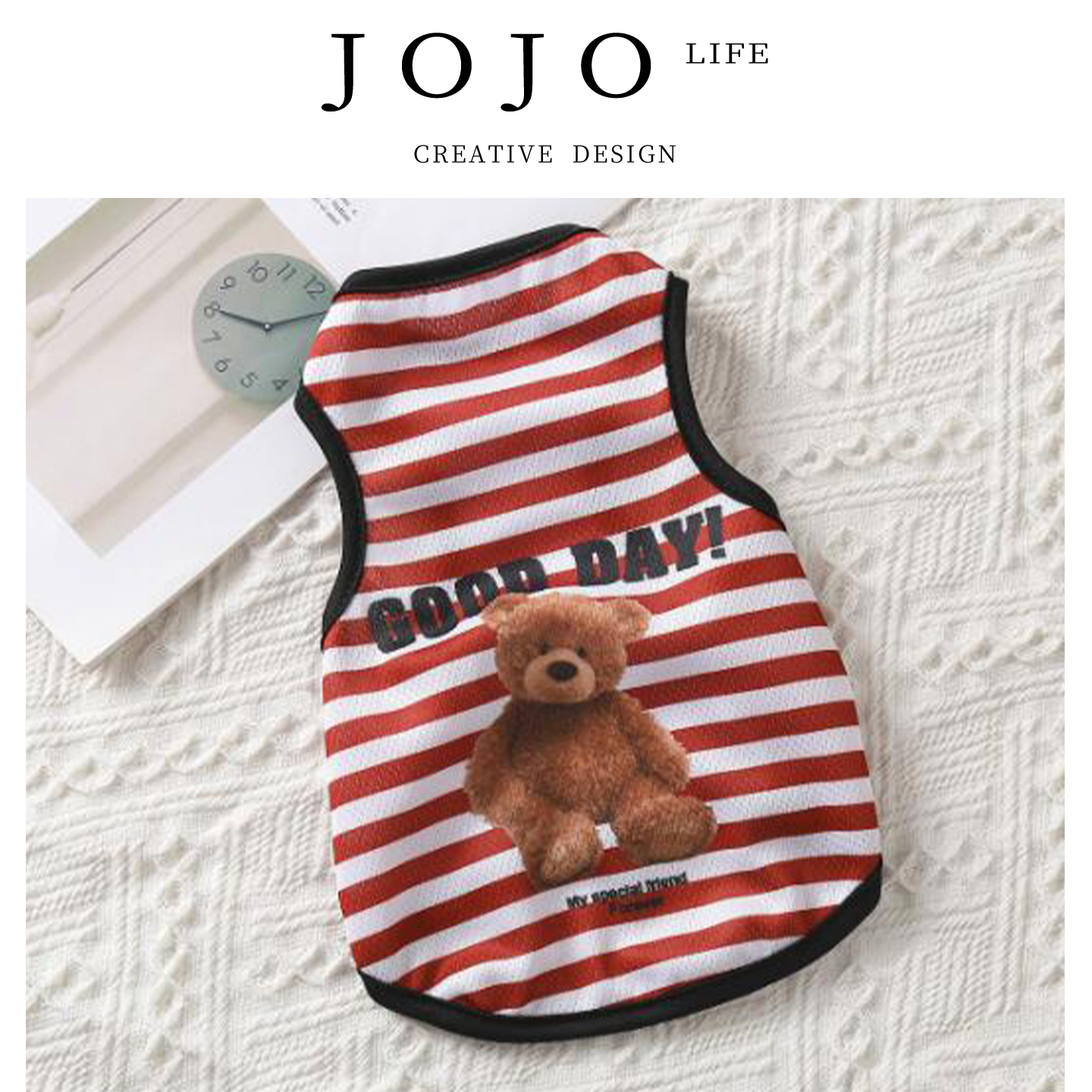 JOJO'SLIFEPD小狗狗衣服夏季薄