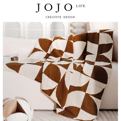 JOJO'SLIFEPD床尾巾休闲毯子