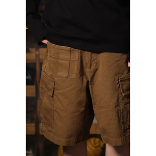 Army 口袋短裤 Gargo 水洗做旧复古工装 Shorts M43