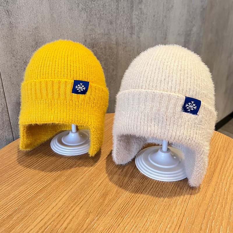 韩国护耳滑雪帽秋冬款保暖套头帽