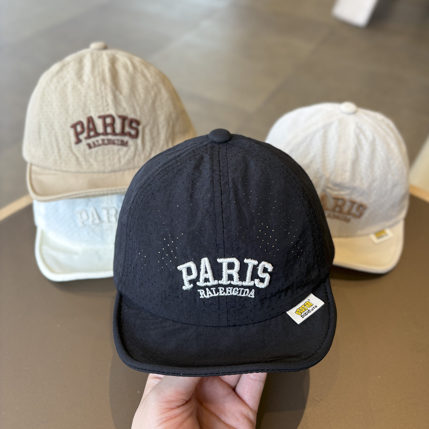 婴儿帽子夏季薄款速干鸭舌帽宝宝透气软檐棒球帽男女小孩太阳帽韩