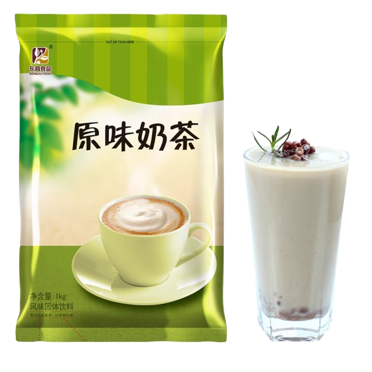 东具三合一奶茶粉1000g 原味奶茶粉即冲即饮餐饮饮料机奶茶粉