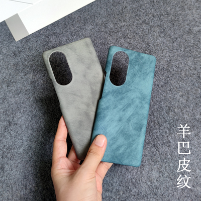 新品羊巴皮纹荣耀70/100/200/300/pro手机壳ultra大孔半包honor 50/pro商务荣耀400/Pro保护皮套硬壳荣耀90gt