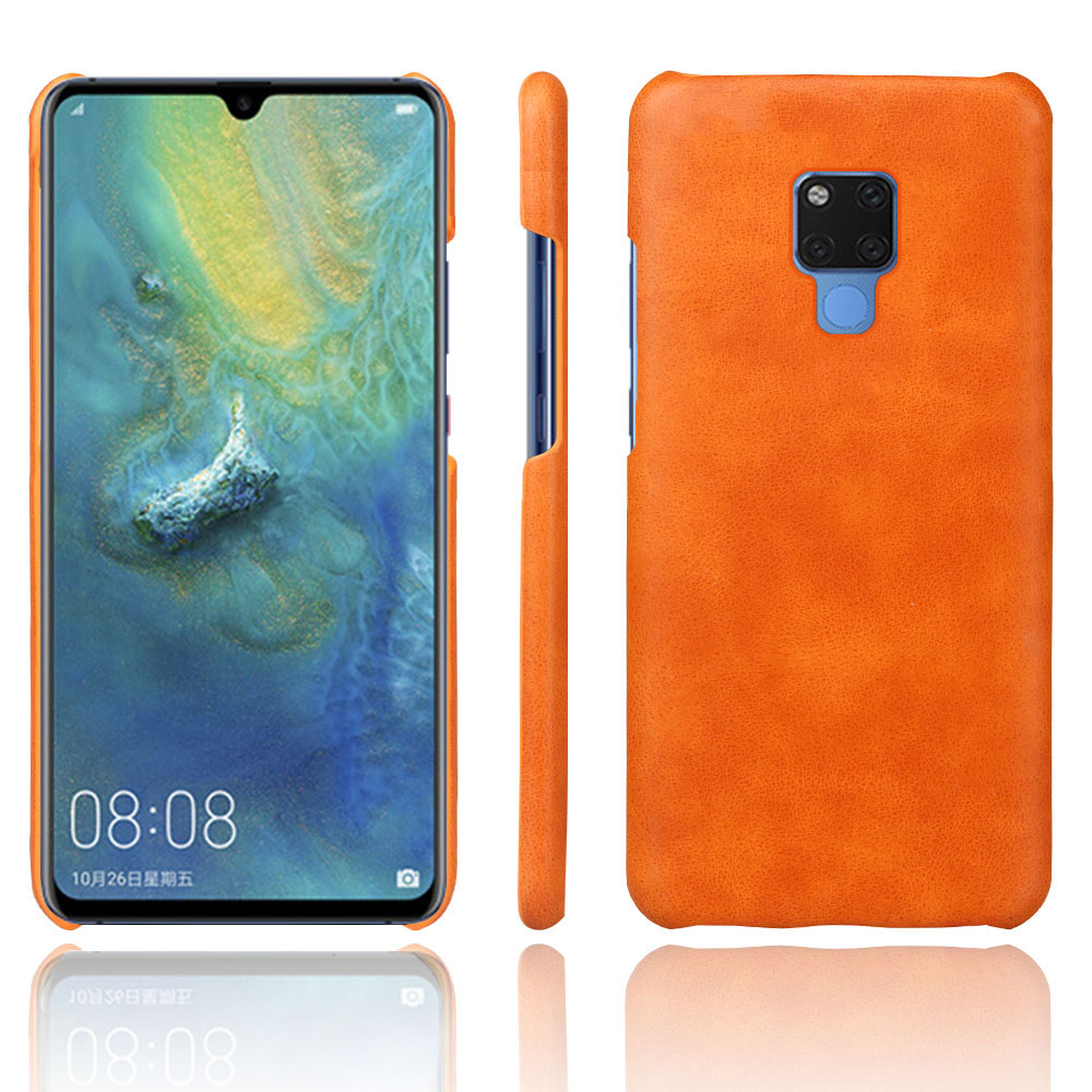 防汗mate20/X/Pro半包皮质手机壳