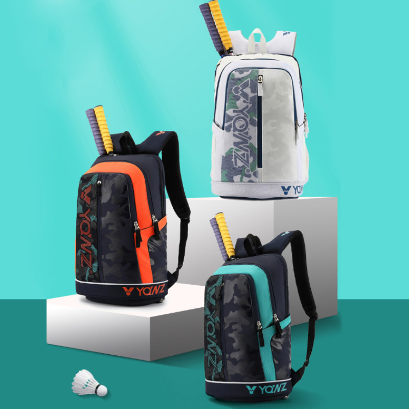 新品羽毛球包RSL三支装双肩功能独立鞋仓运动包网球包羽毛球包