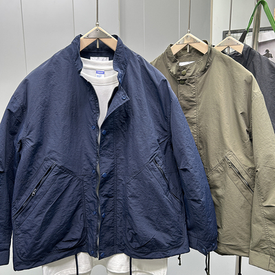 户外机能防风防水立领工装夹克