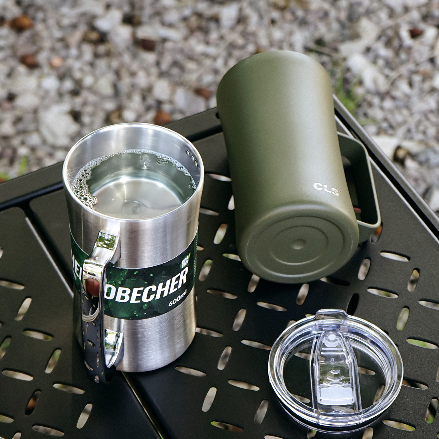 水杯304不锈钢食品级啤酒杯户外保冷防漏咖啡杯车载大容量保温杯