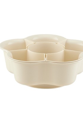 【下单立减50】旋转火锅拼盘家用双层蔬菜水果分格收纳旋转盘_WF