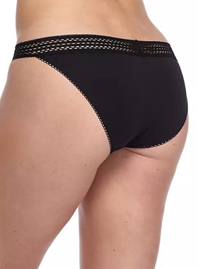 美单DK 棉质混纺舒适简洁纯色净版弹力腰边包臀保守三角女内裤