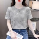短袖t恤女独特漂亮新款小衫2026夏季女装宽松印花韩系漂亮小上衣