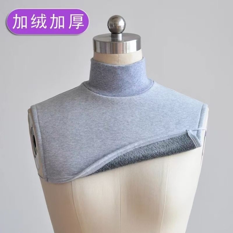 秋冬半高假领子男女老人通用围脖棉保暖舒适套头成人领加绒加厚暖,服饰配件/皮带/帽子/围巾,假领,淘宝优惠券,粉丝福利购,淘宝优惠卷