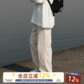 MADE 裤 日系cleanfit休闲裤 春秋潮流青少年直筒工装 子 男款 GOOZI