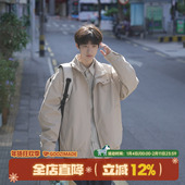 MADE 短款 飞行员夹克男春季 GOOZI 2026新款 男生cleanfit翻领外套