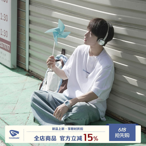 GOOZIMADE重磅印花短袖T恤男夏