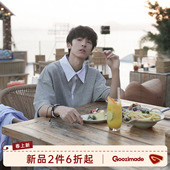 高智感拼接条纹POLO衫 GOOZI 夏季 假两件翻领T恤男短袖 上衣 MADE