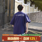 MADE 圆领半袖 280g重磅字母印花短袖 GOOZI 男夏季 体恤美式 T恤衫