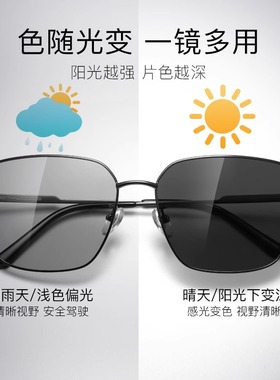 驾驶夜视偏光感光变色防强光